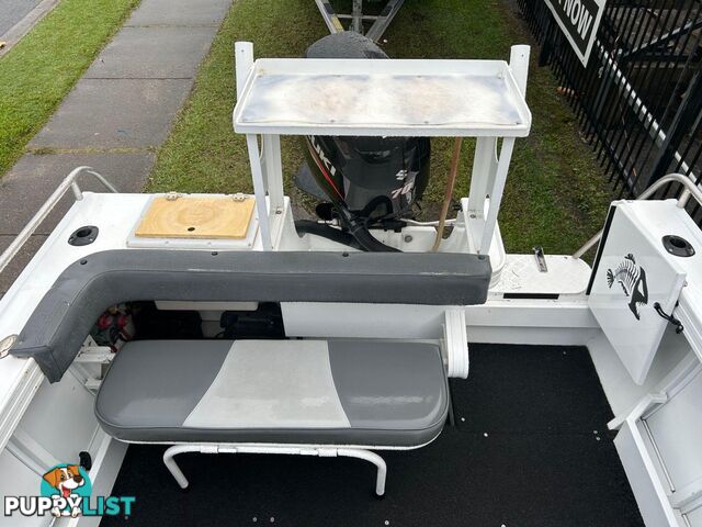 USED 2016 AQUAMASTER 490  RUNABOUT WITH SUZUKI 70HP FOURSTROKE FOR SALE