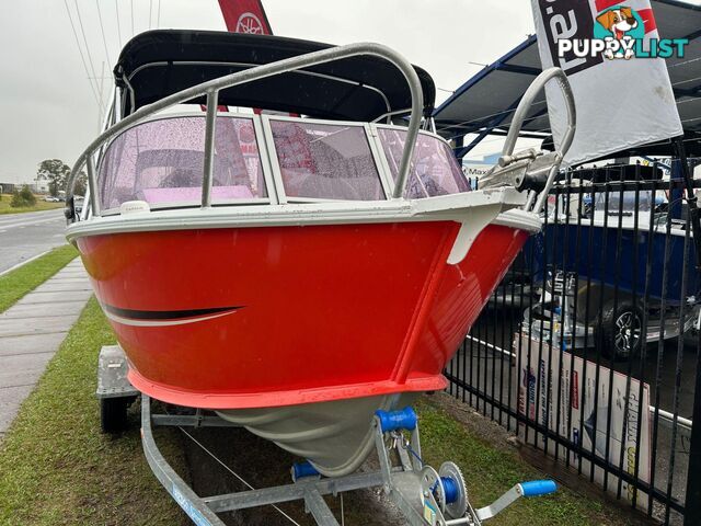 USED 2016 AQUAMASTER 490  RUNABOUT WITH SUZUKI 70HP FOURSTROKE FOR SALE