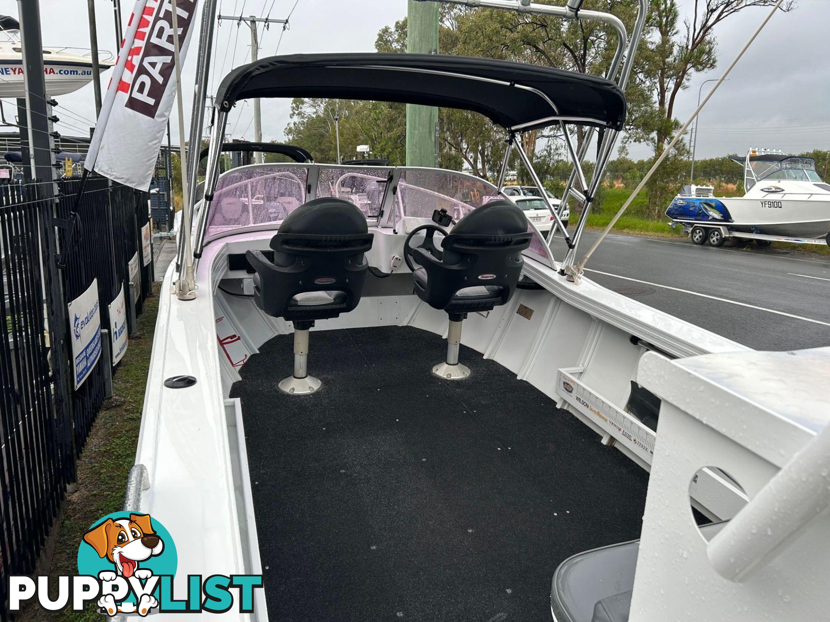 USED 2016 AQUAMASTER 490  RUNABOUT WITH SUZUKI 70HP FOURSTROKE FOR SALE