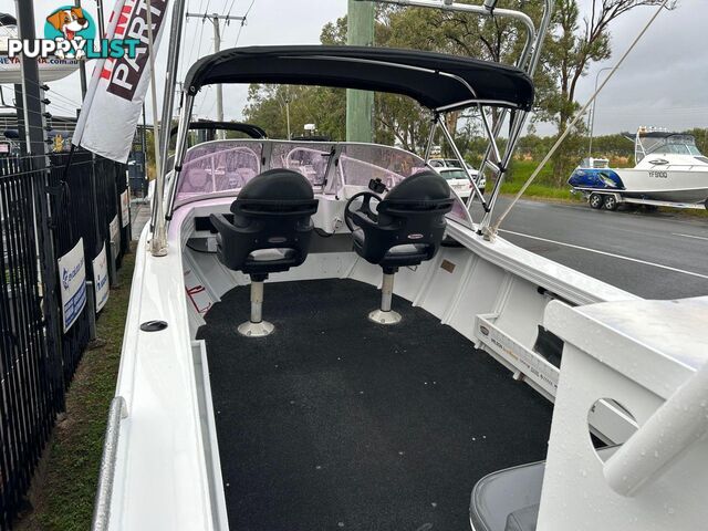 USED 2016 AQUAMASTER 490  RUNABOUT WITH SUZUKI 70HP FOURSTROKE FOR SALE