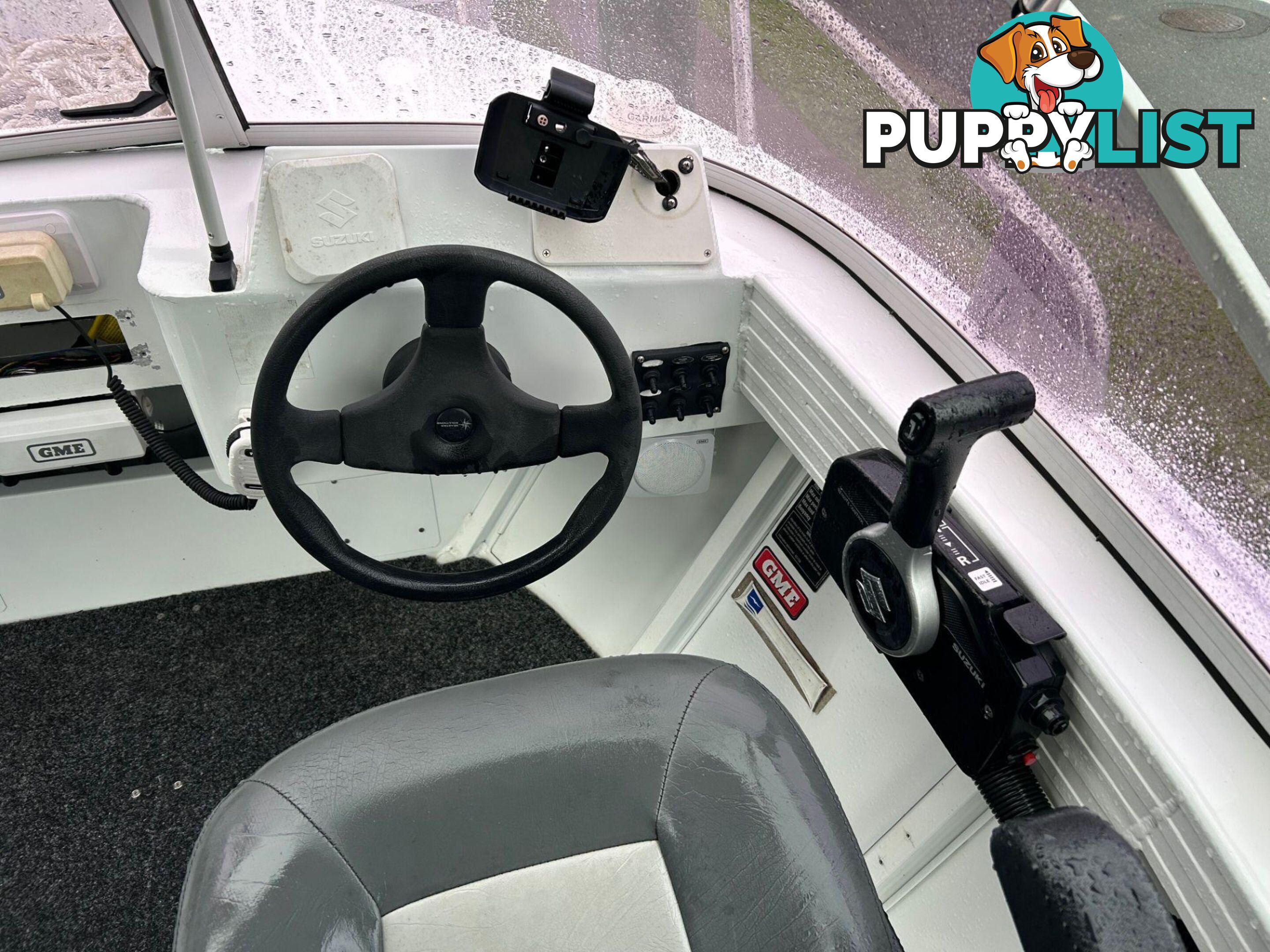 USED 2016 AQUAMASTER 490  RUNABOUT WITH SUZUKI 70HP FOURSTROKE FOR SALE