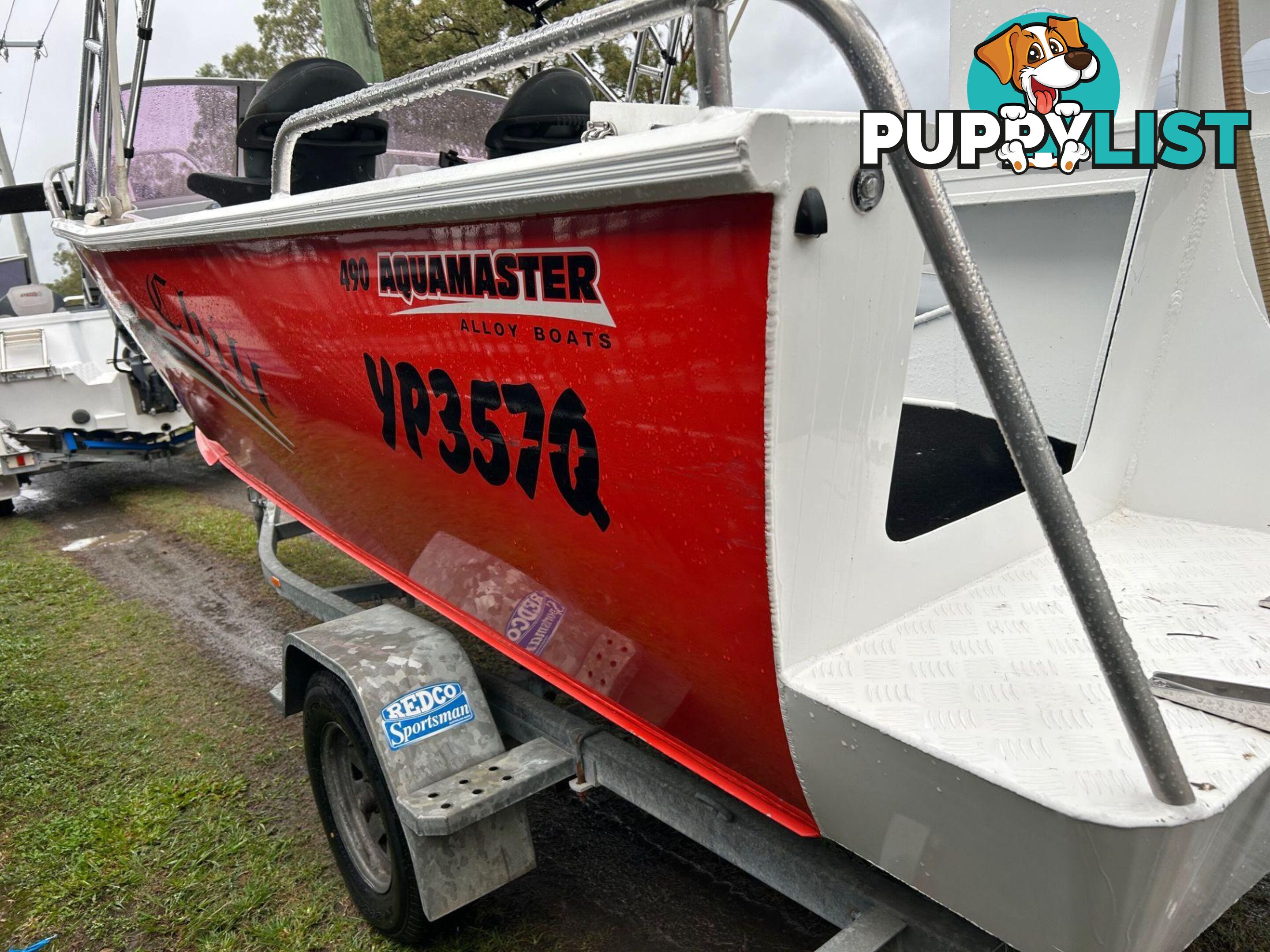 USED 2016 AQUAMASTER 490  RUNABOUT WITH SUZUKI 70HP FOURSTROKE FOR SALE