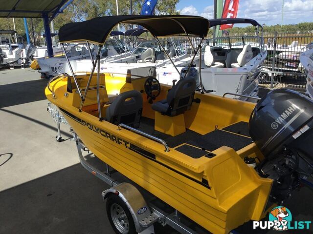 Polycraft 450 Drifter Frontrunner Bowrider + Yamaha F60hp 4-Stroke - Pack 2 for sale online prices