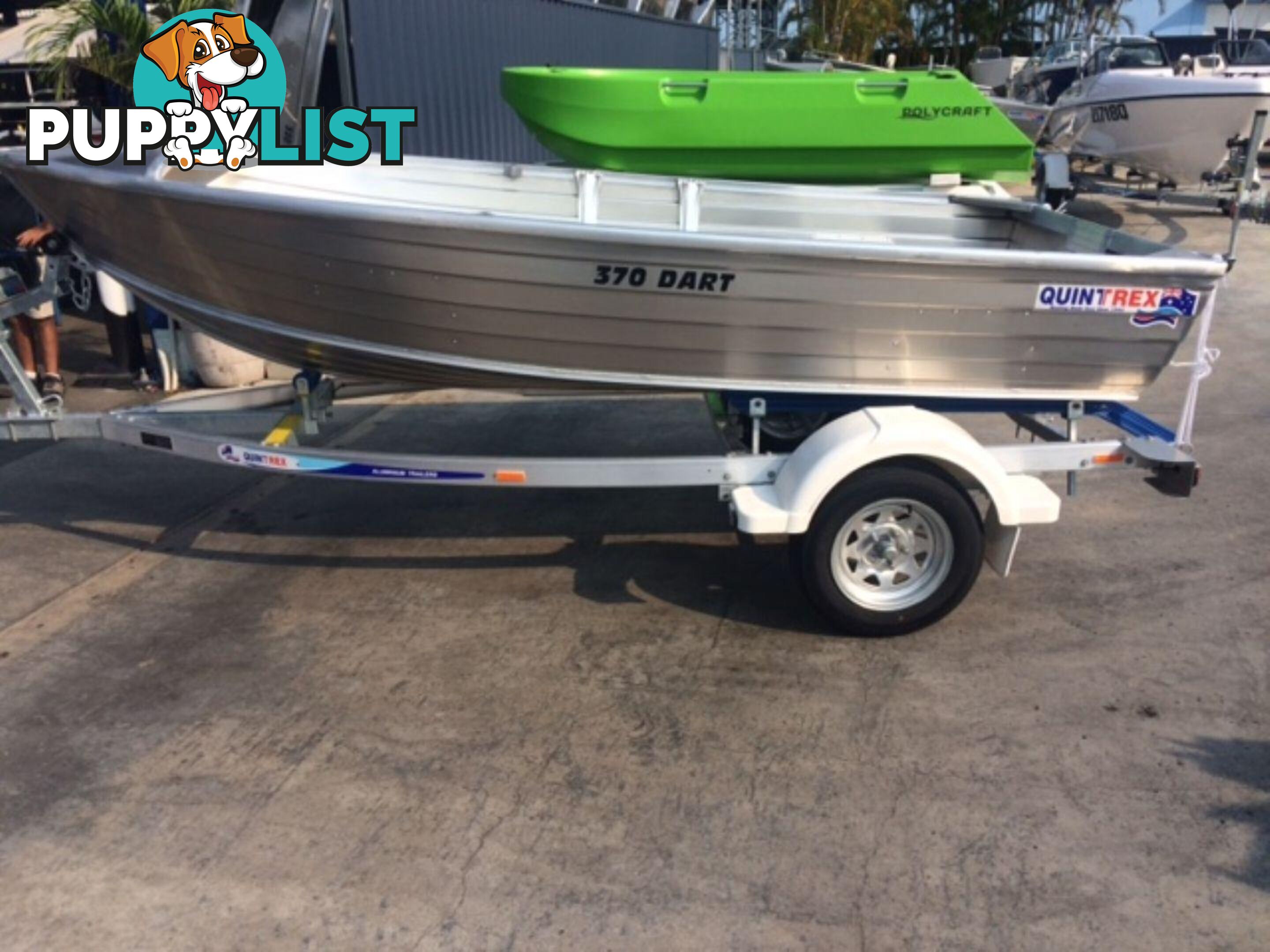 Quintrex 370 Dart + Yamaha F6hp 4-Stroke - Pack 2 for sale online prices