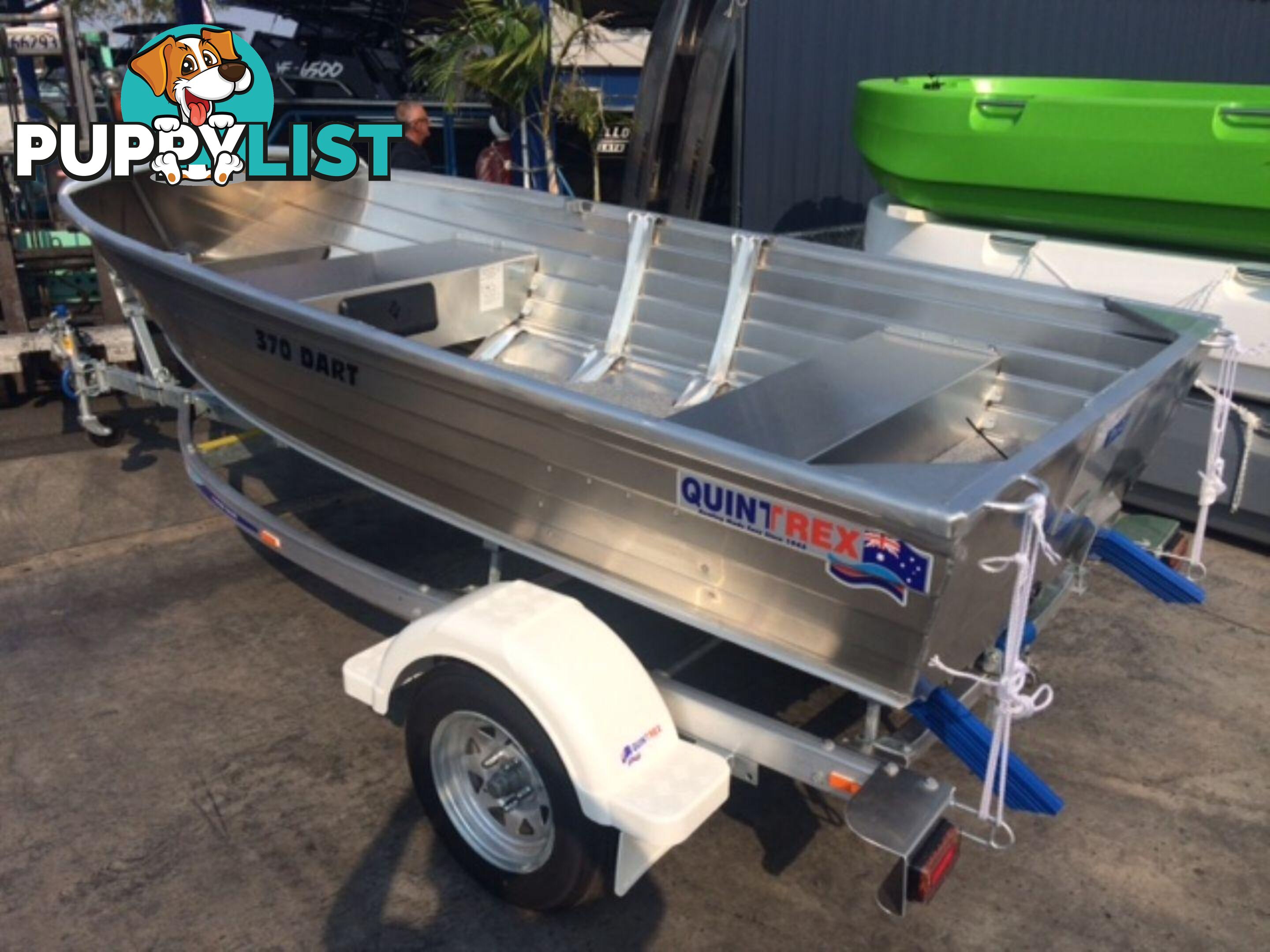 Quintrex 370 Dart + Yamaha F6hp 4-Stroke - Pack 2 for sale online prices