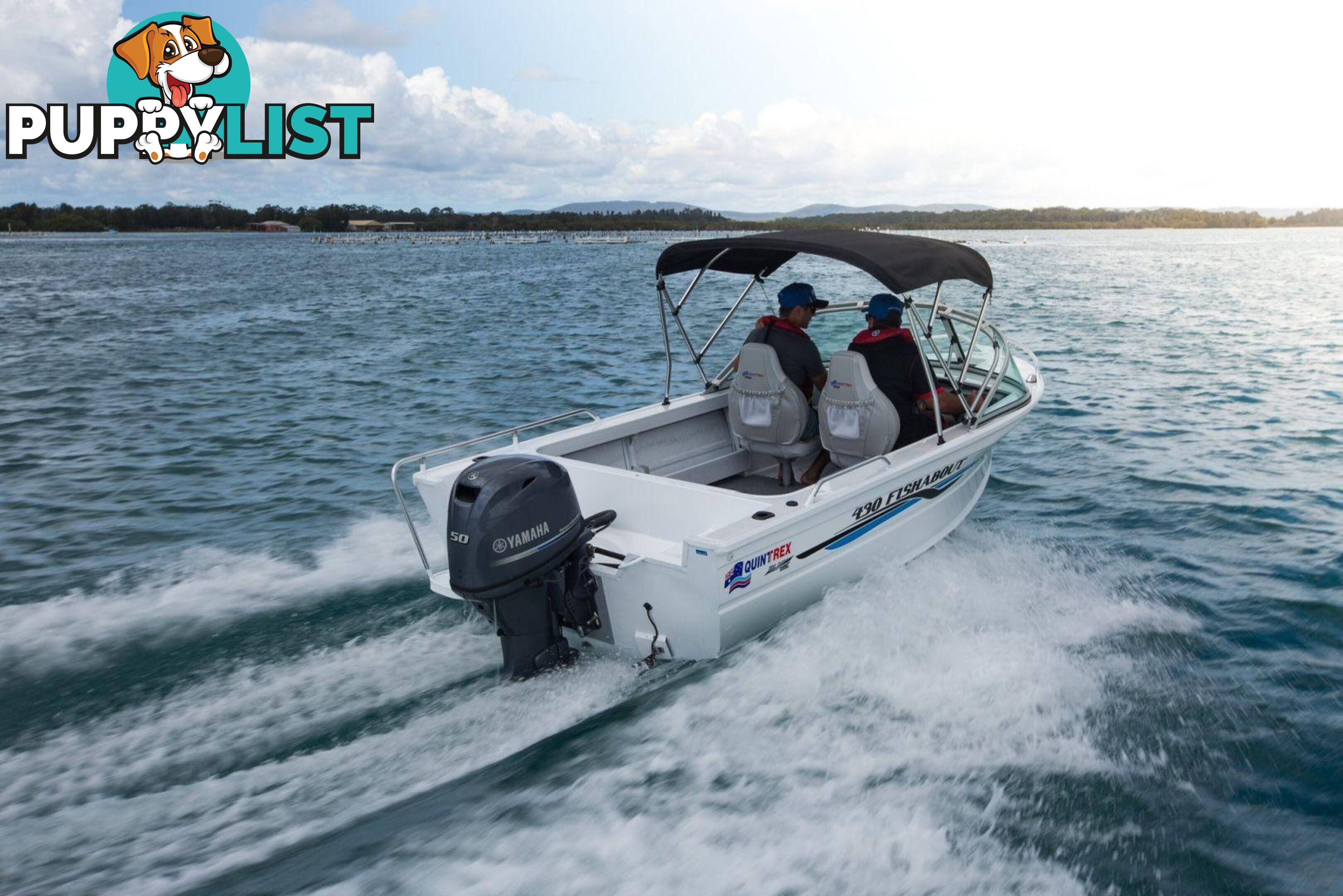 Quintrex 430 Fishabout + Yamaha F60hp 4-Stroke - Pack 3 for sale online prices