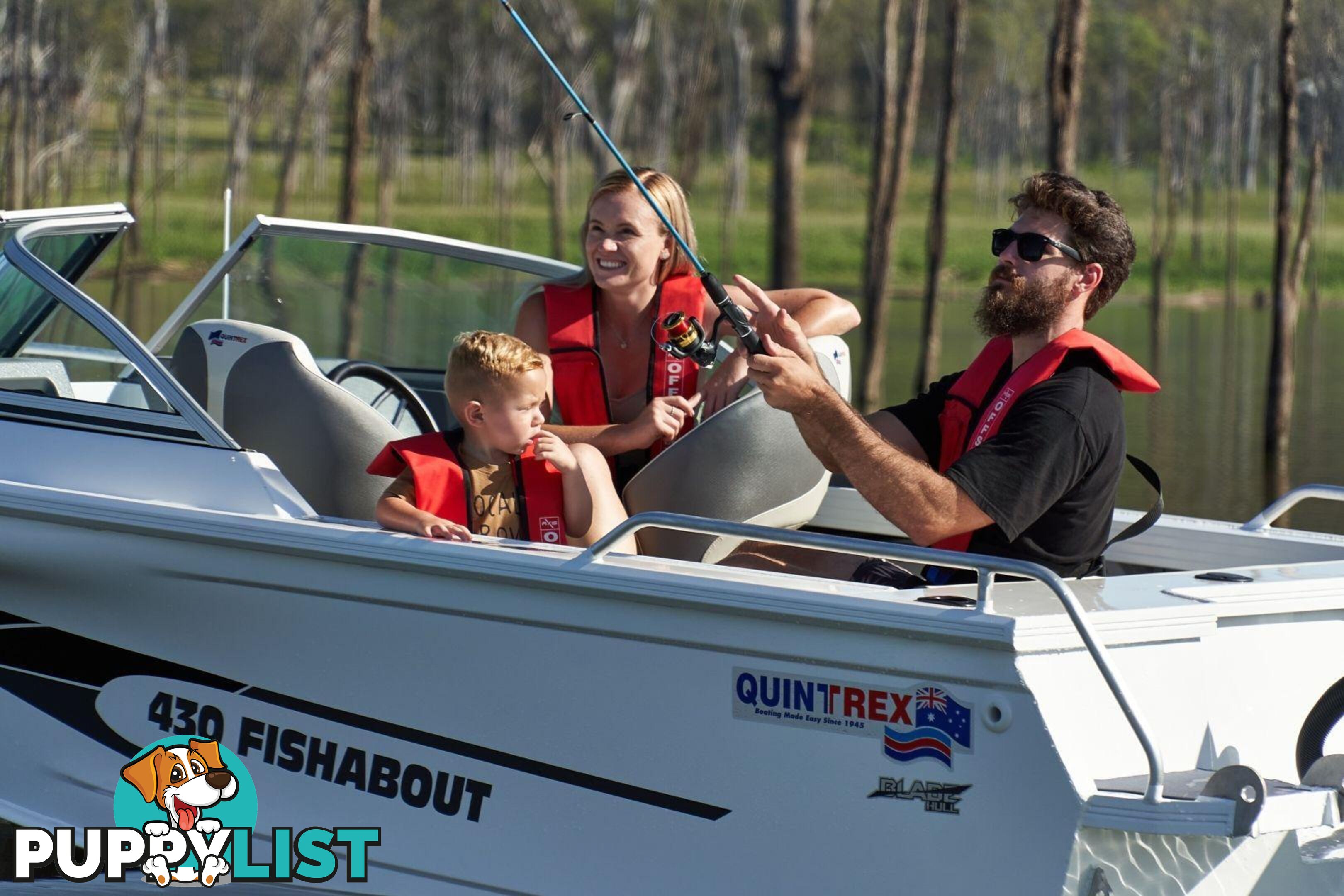 Quintrex 430 Fishabout + Yamaha F60hp 4-Stroke - Pack 3 for sale online prices