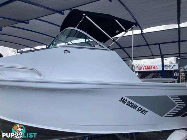 In Stock Now !  This Quintrex 540 OCEAN SPIRIT Our Stock Boat Package F130 Hp