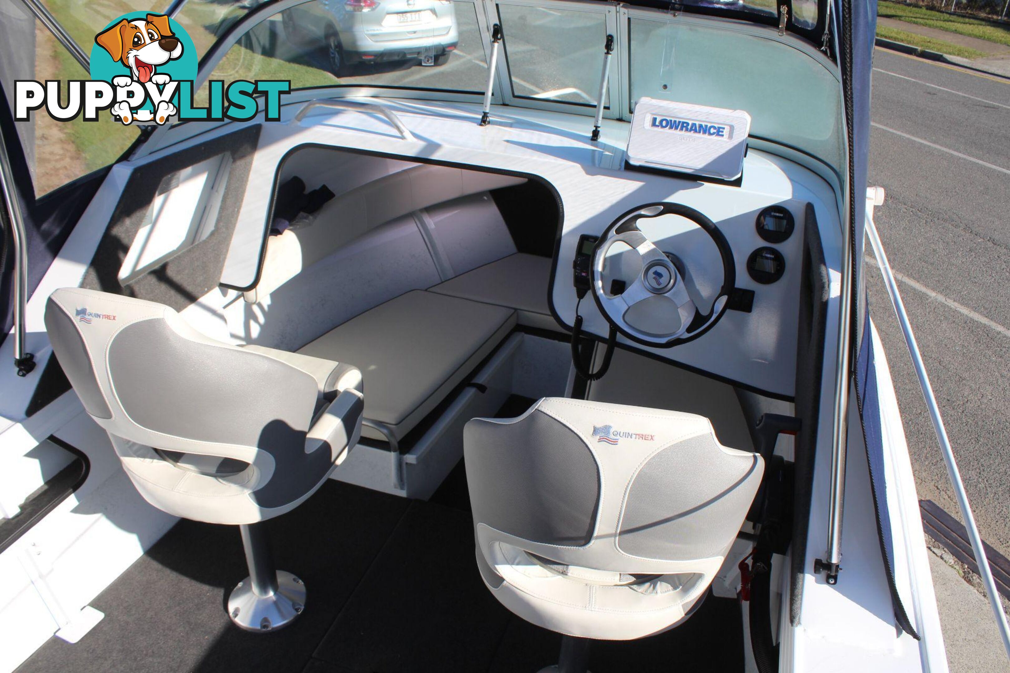 In Stock Now !  This Quintrex 540 OCEAN SPIRIT Our Stock Boat Package F130 Hp