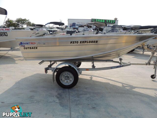 Quintrex F370 Outback Explorer  + Yamaha F25hp 4-Stroke - Pack 3 for sale online prices