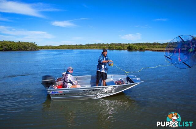 Quintrex F370 Outback Explorer  + Yamaha F25hp 4-Stroke - Pack 3 for sale online prices