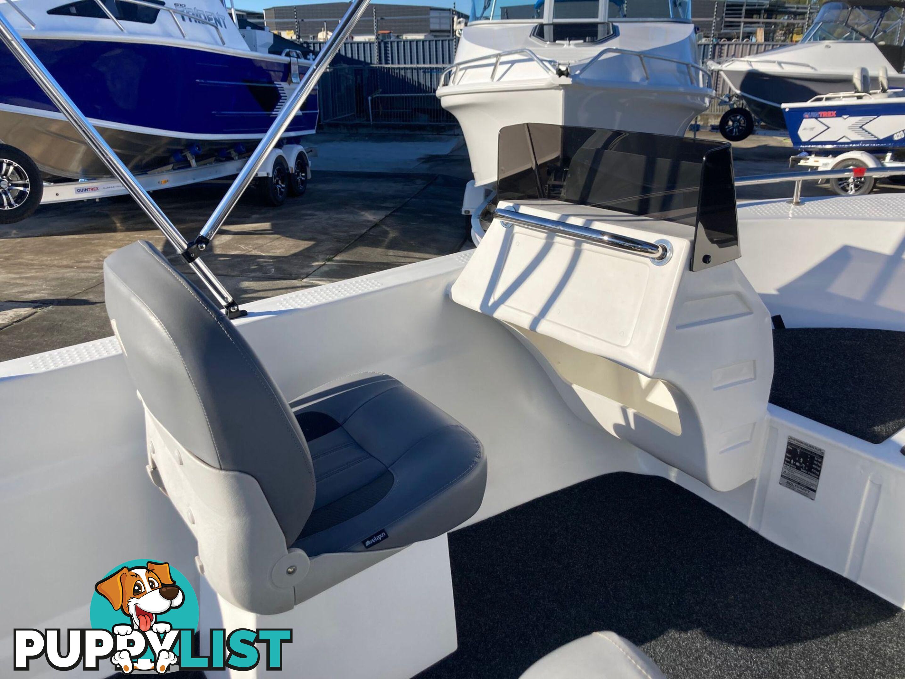 USED POLYCRAFT 450 FRONTRUNNER WITH YAMAHA T60LB FOR SALE