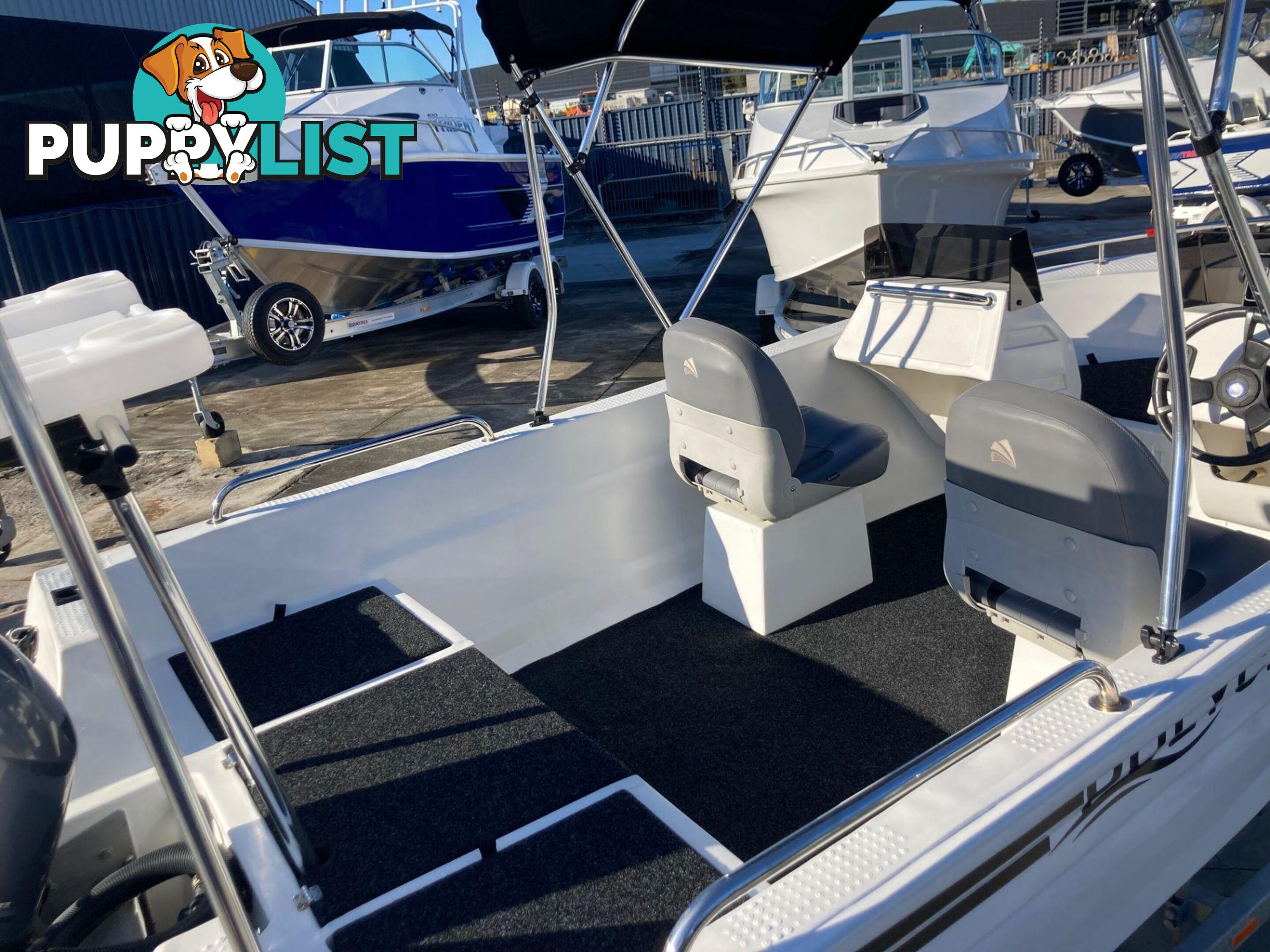 USED POLYCRAFT 450 FRONTRUNNER WITH YAMAHA T60LB FOR SALE