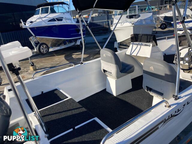 USED POLYCRAFT 450 FRONTRUNNER WITH YAMAHA T60LB FOR SALE