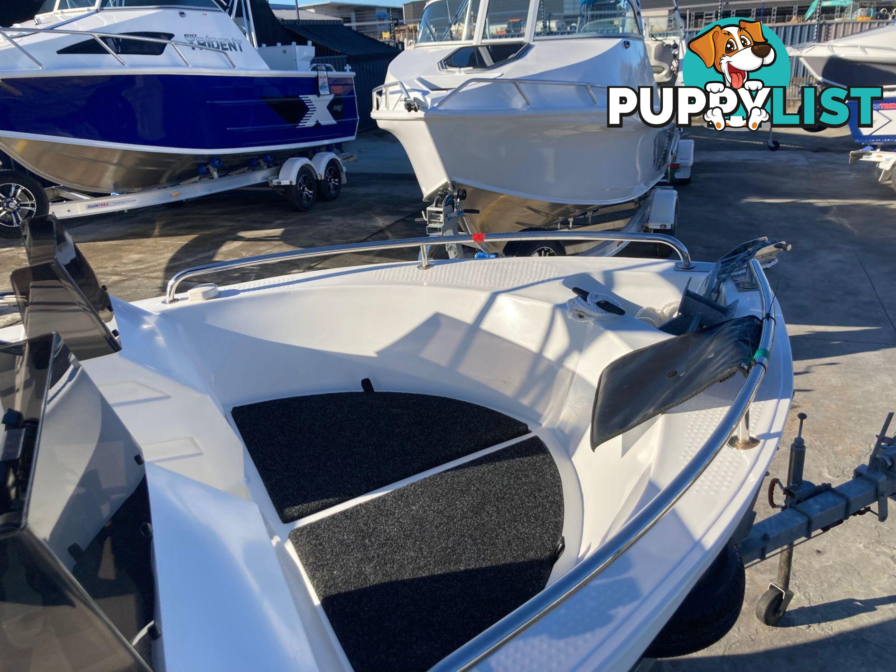 USED POLYCRAFT 450 FRONTRUNNER WITH YAMAHA T60LB FOR SALE