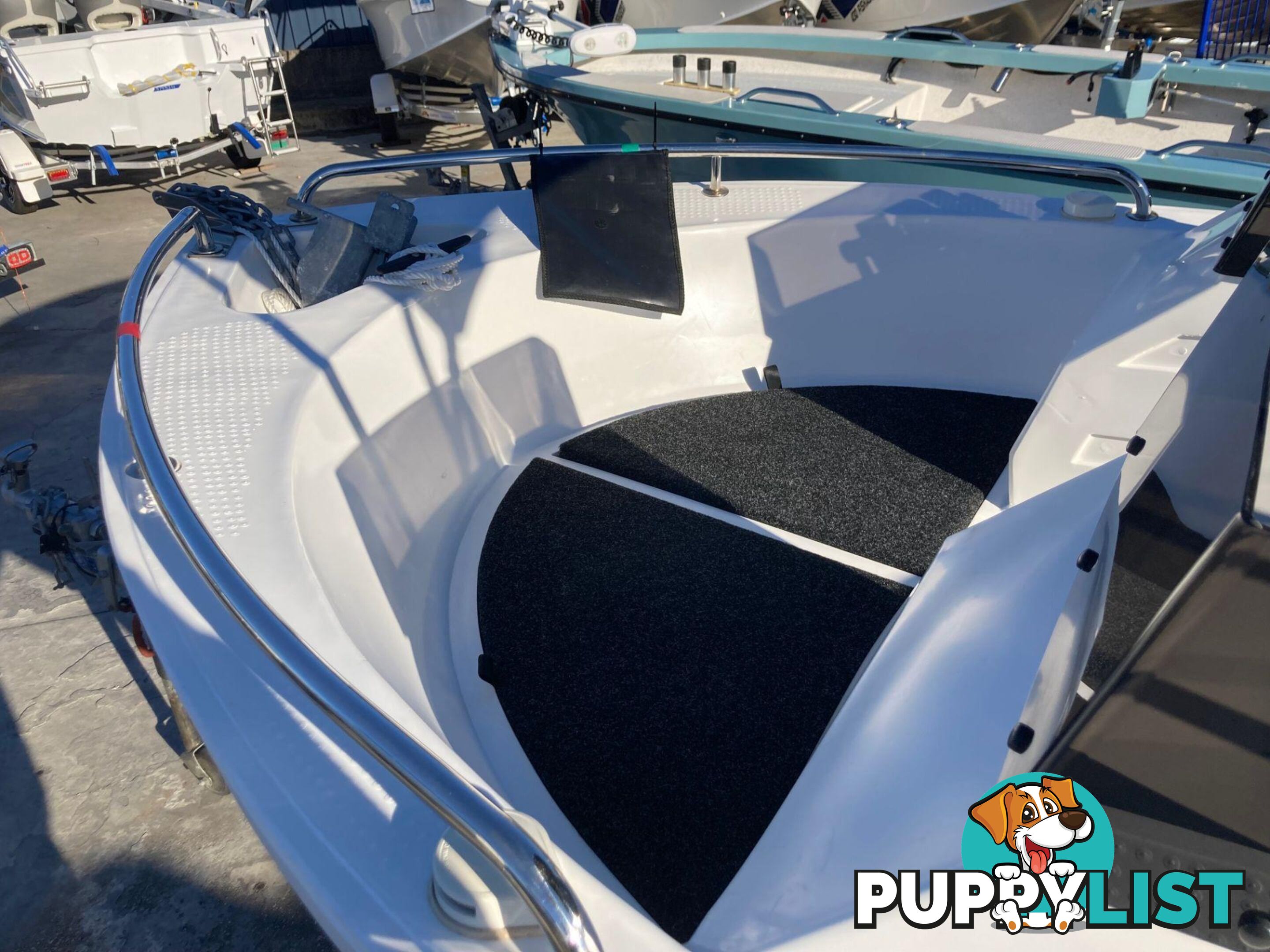 USED POLYCRAFT 450 FRONTRUNNER WITH YAMAHA T60LB FOR SALE