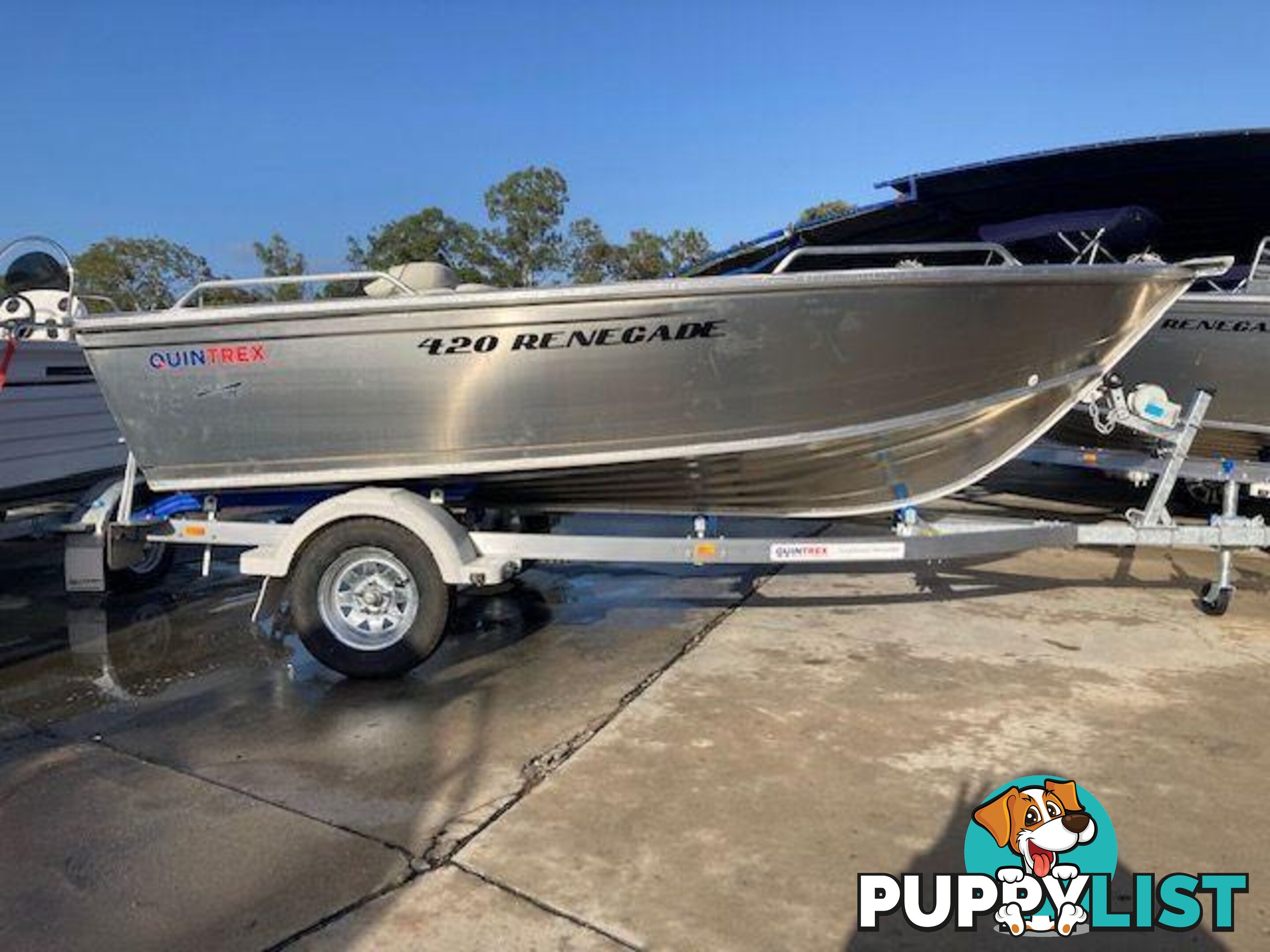 Quintrex 420 Renegade TS(Tiller Steer) + Yamaha F50hp 4-Stroke - Pack 2 for sale online prices