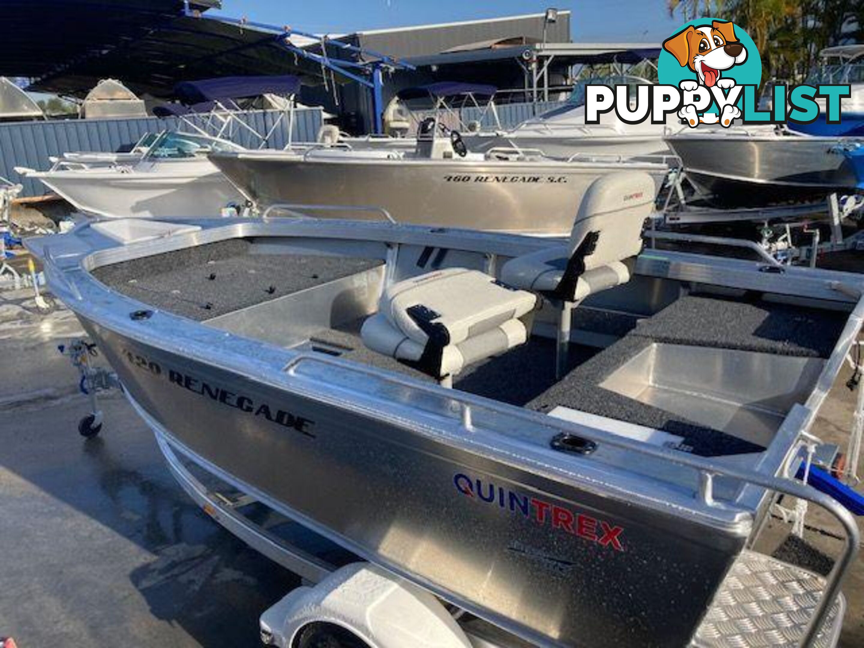 Quintrex 420 Renegade TS(Tiller Steer) + Yamaha F50hp 4-Stroke - Pack 2 for sale online prices