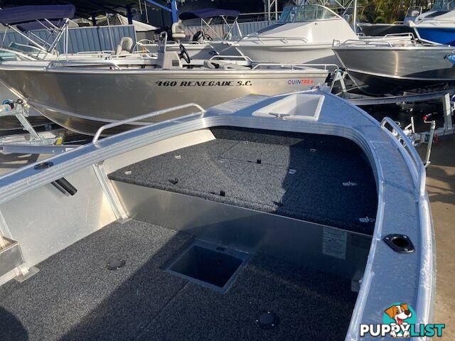 Quintrex 420 Renegade TS(Tiller Steer) + Yamaha F50hp 4-Stroke - Pack 2 for sale online prices