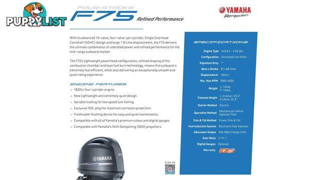 Quintrex 530 Renegade SC(Side Console) + Yamaha F75hp 4-Stroke - Pack 1 for sale online prices