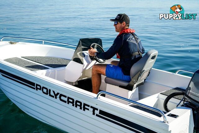 Polycraft 410 Challenger Side Console + Yamaha F50hp 4-Stroke - Pack 3 for sale online prices