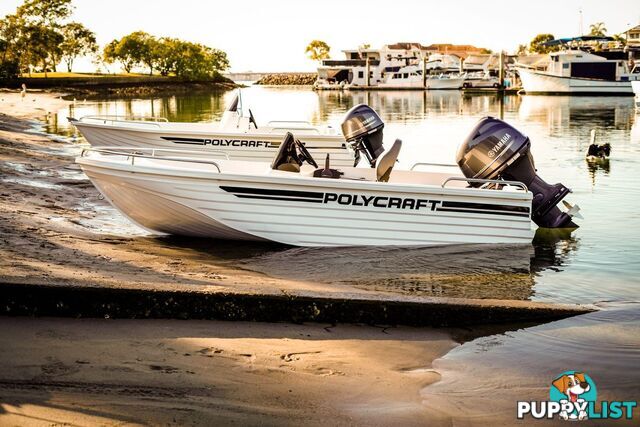 Polycraft 410 Challenger Side Console + Yamaha F50hp 4-Stroke - Pack 3 for sale online prices