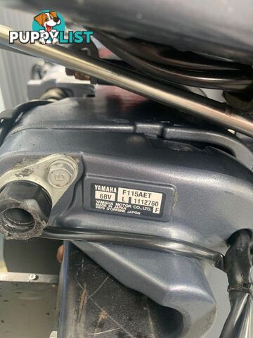 Pre-Owned - F115AETL FOUR STROKE - LOW HOURS