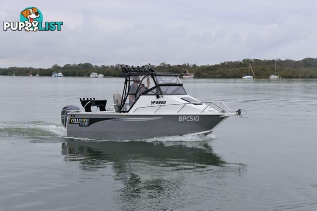 Yellowfin 5800 Folding Hard Top + Yamaha F130hp 4-Stroke - Pack 2 for sale online prices