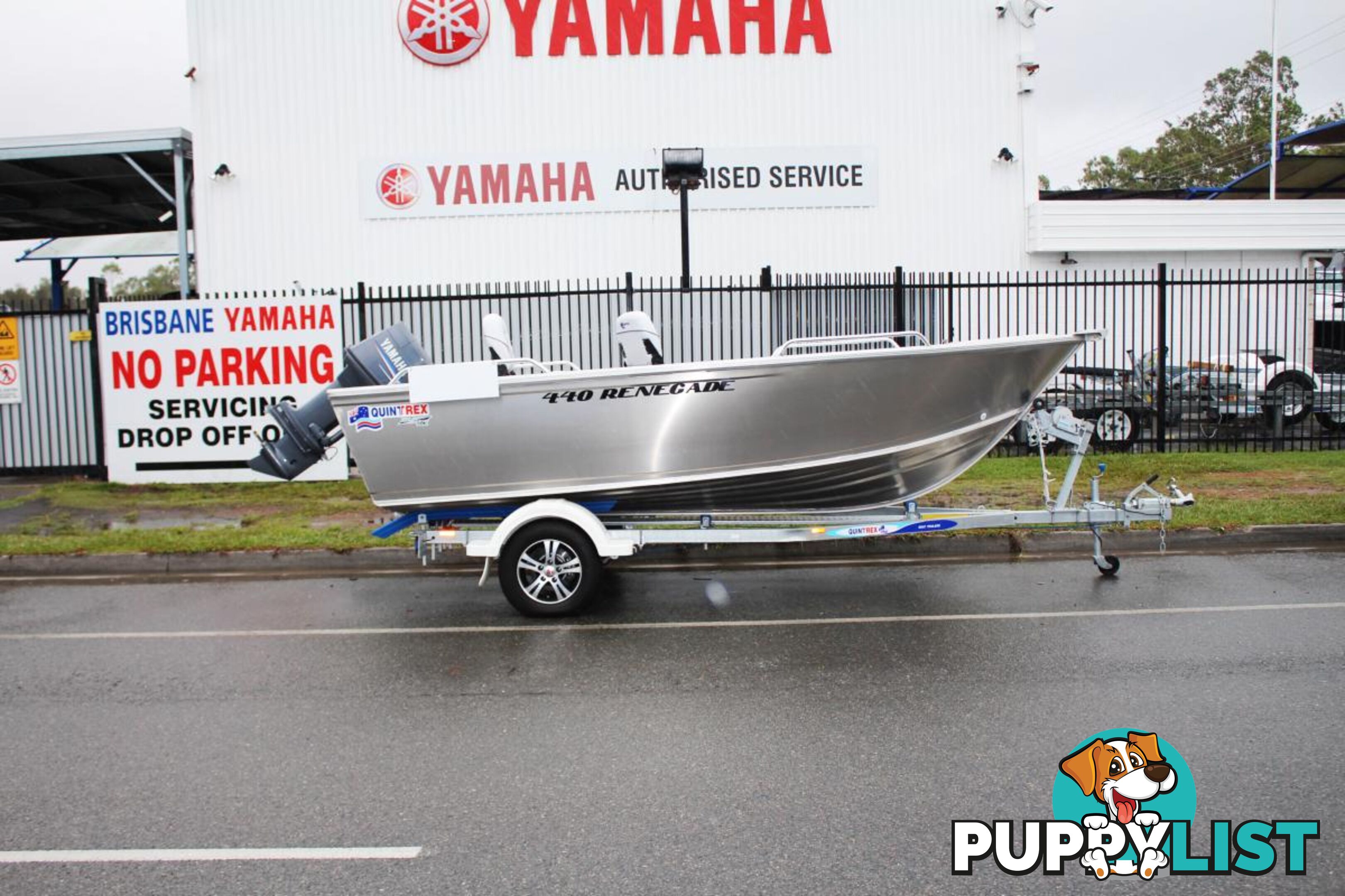 Quintrex 440 Renegade TS(Tiller Steer) + Yamaha F60hp 4-Stroke - Pack 3 for sale online prices