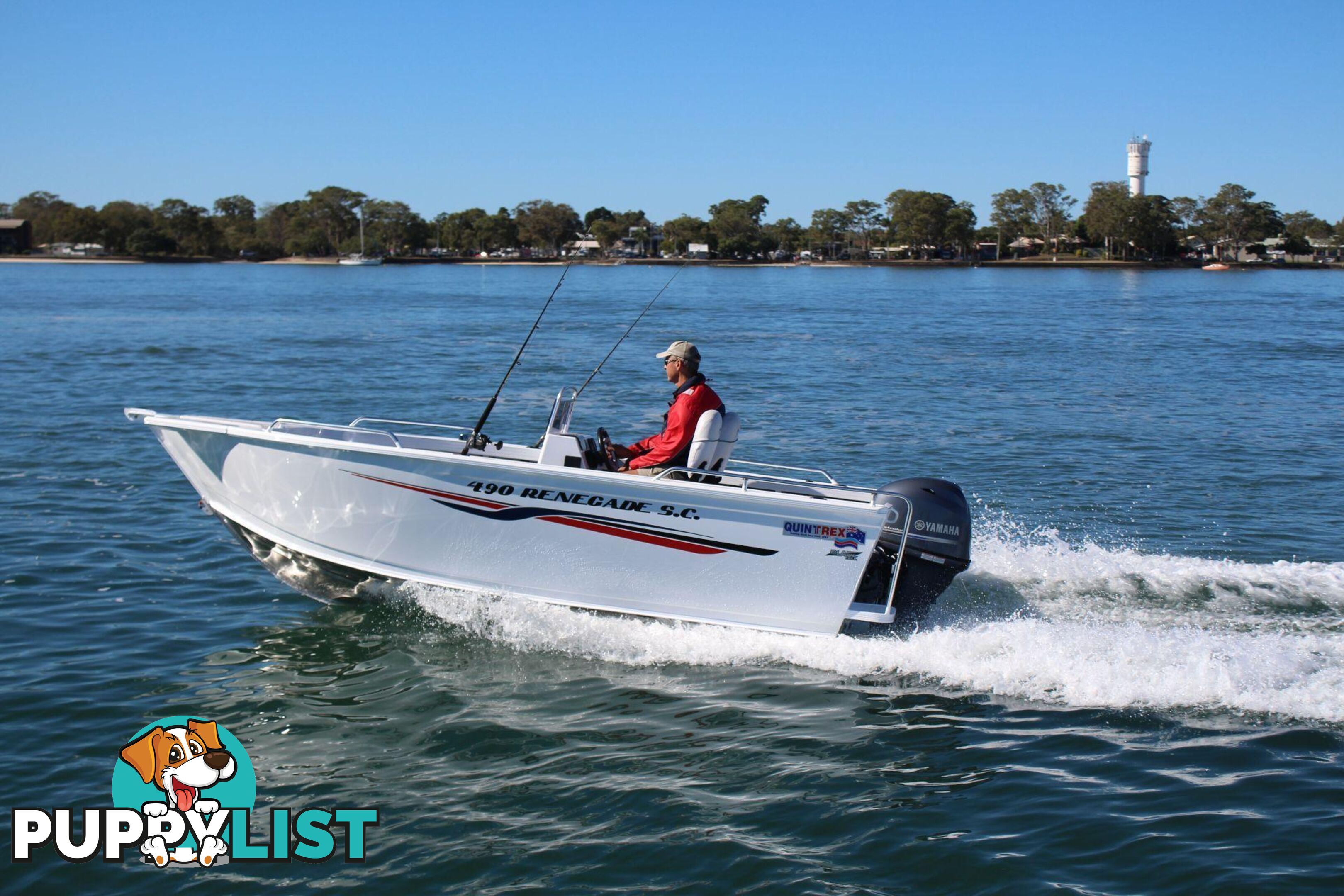 Quintrex 490 Renegade PRO SC(Side Console) + Yamaha F90hp 4-Stroke - PRO Pack for sale online prices