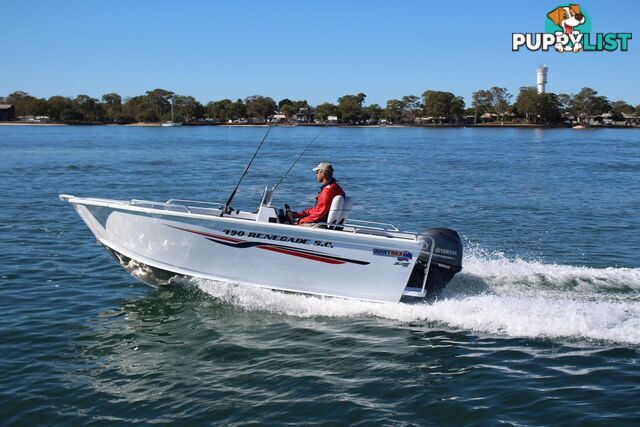 Quintrex 490 Renegade PRO SC(Side Console) + Yamaha F90hp 4-Stroke - PRO Pack for sale online prices