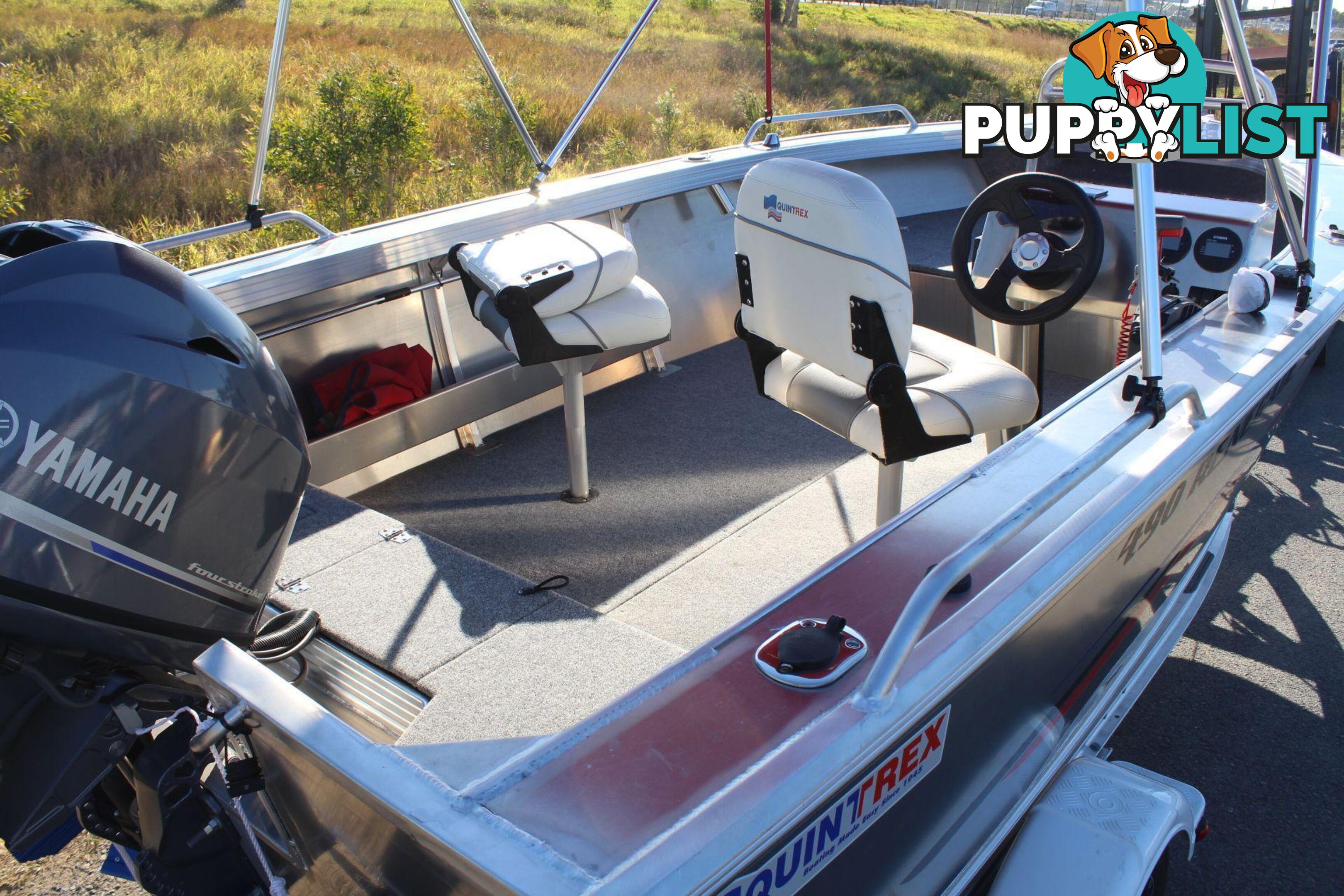 Quintrex 490 Renegade PRO SC(Side Console) + Yamaha F90hp 4-Stroke - PRO Pack for sale online prices