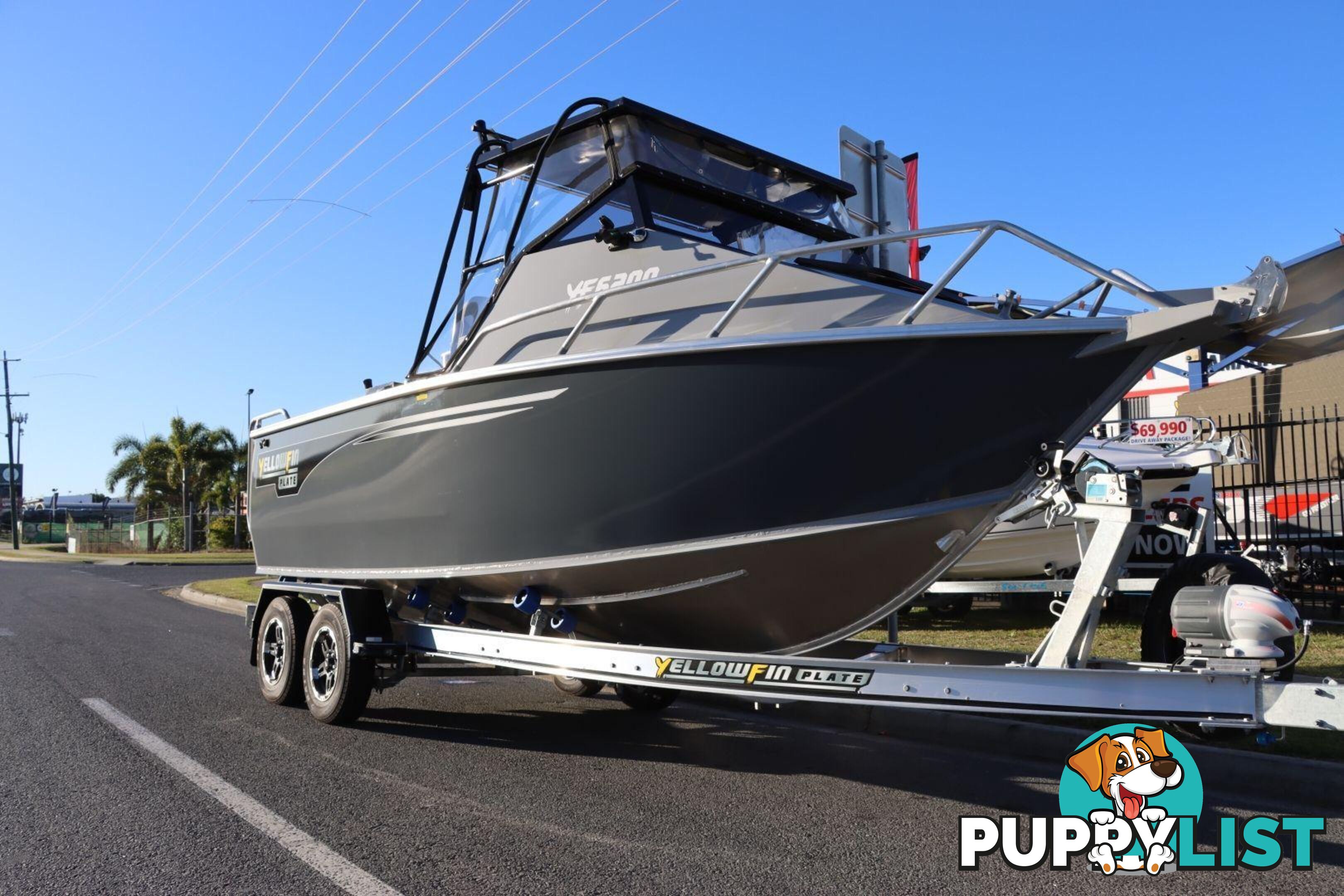 Yellowfin 6200 Folding Hard Top + Yamaha F175hp 4-Stroke - Platinum Pack for sale online prices