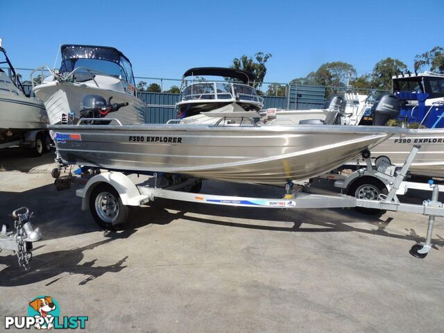 Quintrex F390 Explorer  + Yamaha F20hp 4-Stroke - Pack 1 for sale online prices