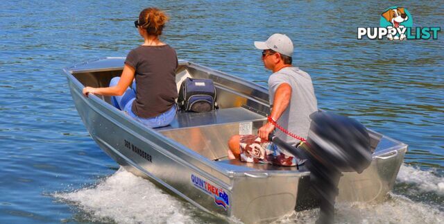 Quintrex 360 Wanderer + Yamaha F9.9hp 4-Stroke - HULL + MOTOR for sale online prices