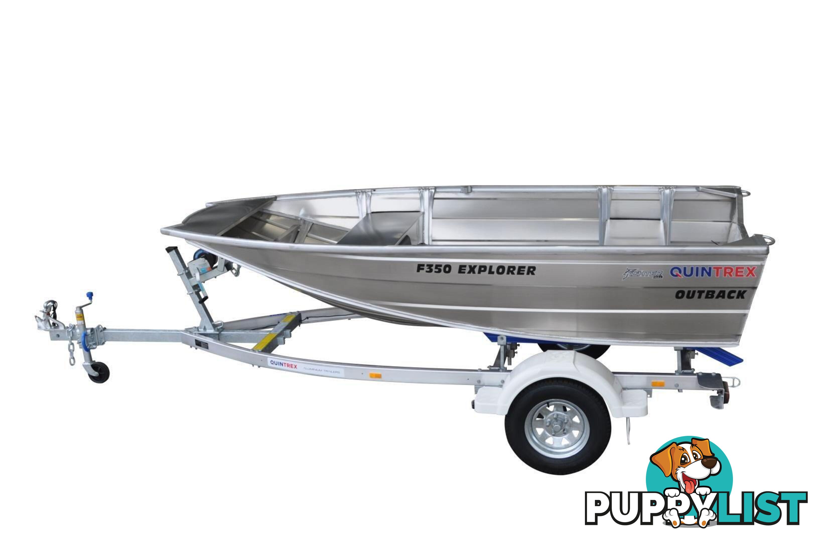 Quintrex F350 Outback Explorer + Yamaha F15hp 4-Stroke - Pack 2 for sale online prices