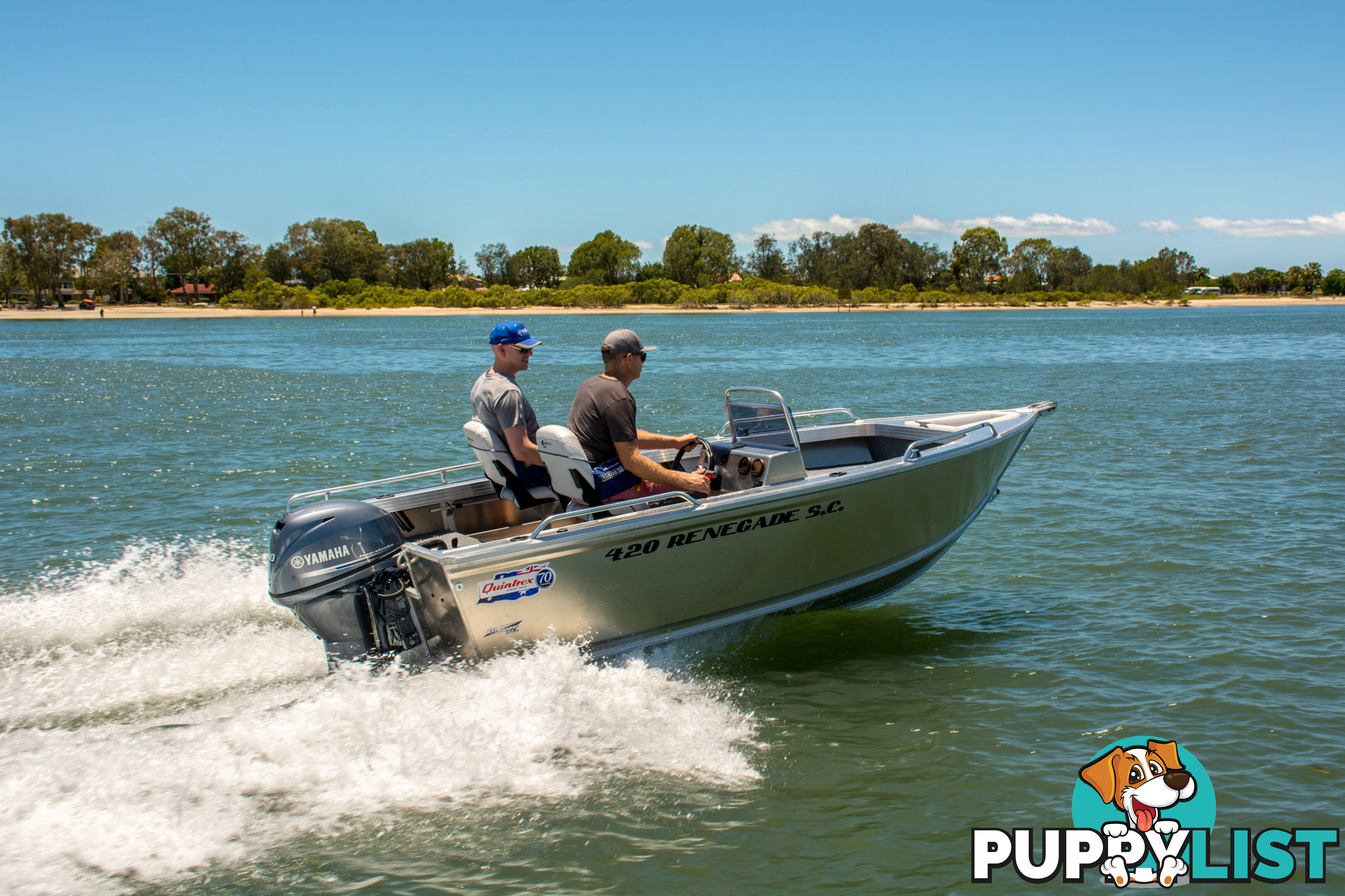 Quintrex 420 Renegade SC(Side Console) + Yamaha F50hp 4-Stroke - Pack 2 for sale online prices