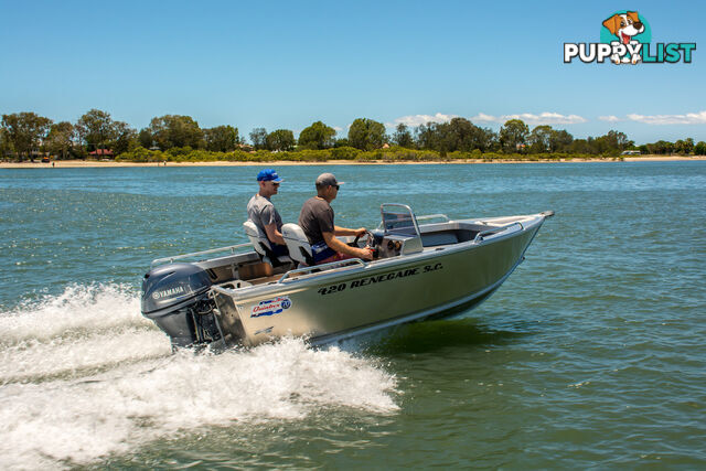 Quintrex 420 Renegade SC(Side Console) + Yamaha F50hp 4-Stroke - Pack 2 for sale online prices