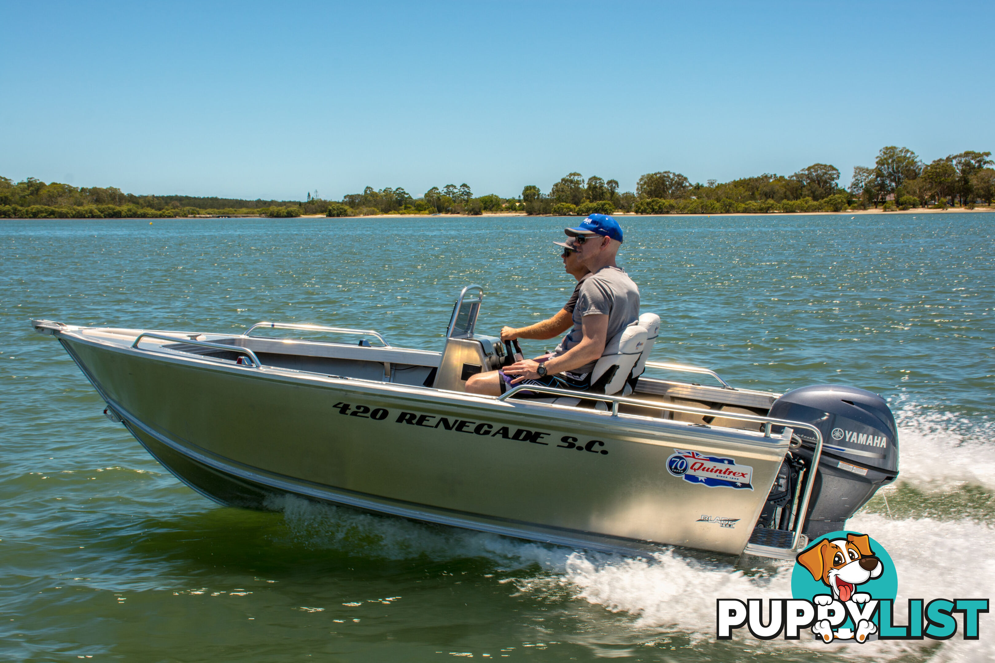 Quintrex 420 Renegade SC(Side Console) + Yamaha F50hp 4-Stroke - Pack 2 for sale online prices