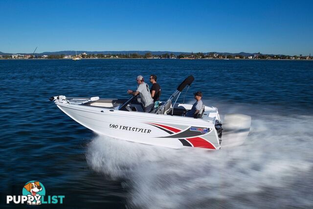 Quintrex 590 Freestyler + Yamaha F150hp 4-Stroke - Pack 2 for sale online prices