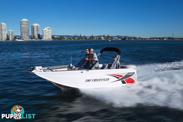 Quintrex 590 Freestyler + Yamaha F150hp 4-Stroke - Pack 2 for sale online prices