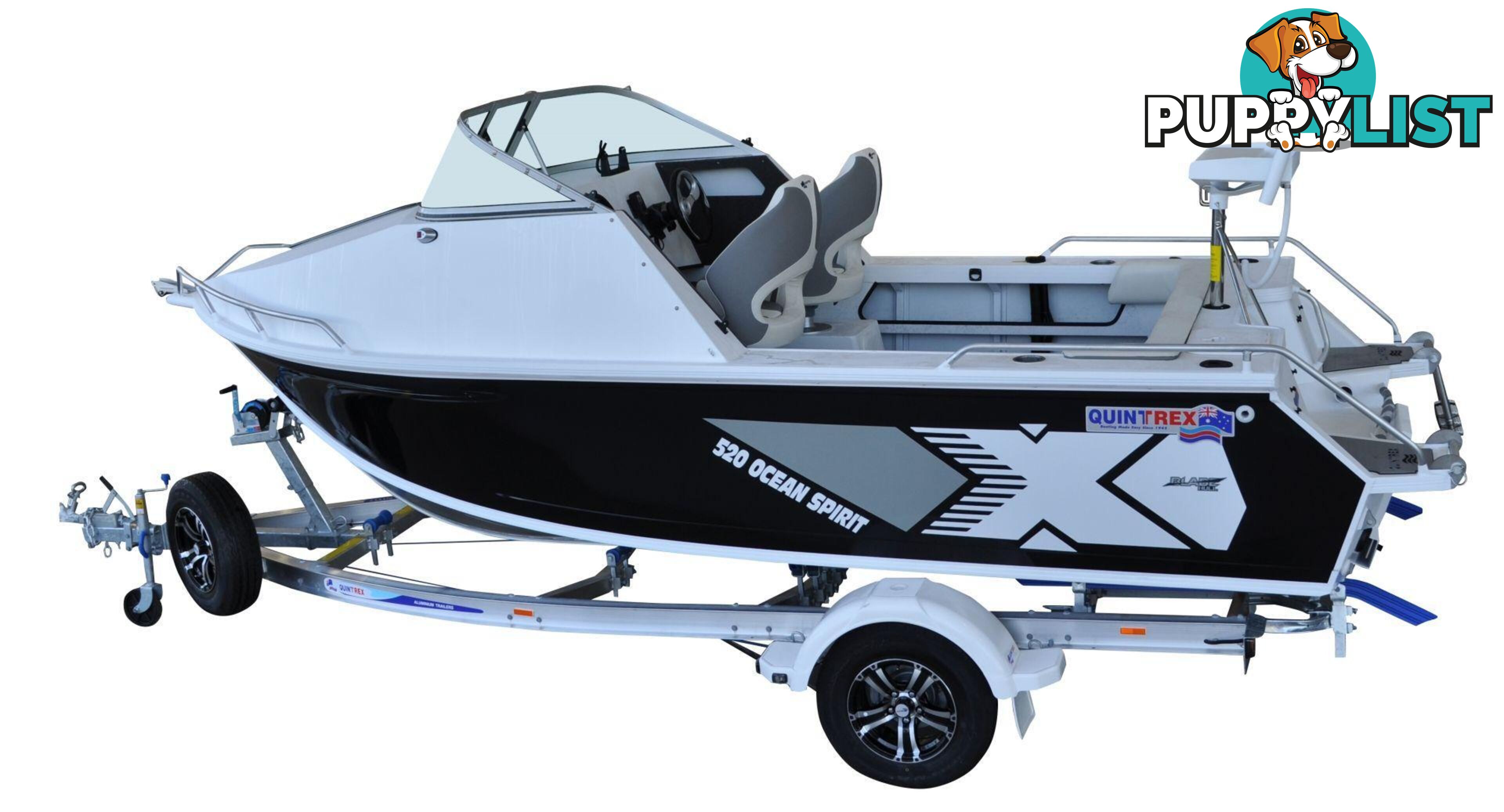 Quintrex 520 Ocean Spirit + Yamaha F115hp 4-Stroke - Pack 3 for sale online prices