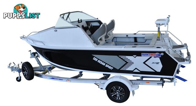 Quintrex 520 Ocean Spirit + Yamaha F115hp 4-Stroke - Pack 3 for sale online prices