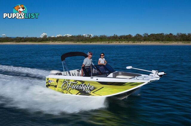 Quintrex 550 Freestyler + Yamaha F130hp 4-Stroke - Pack 1 for sale online prices