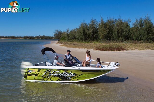 Quintrex 550 Freestyler + Yamaha F130hp 4-Stroke - Pack 1 for sale online prices