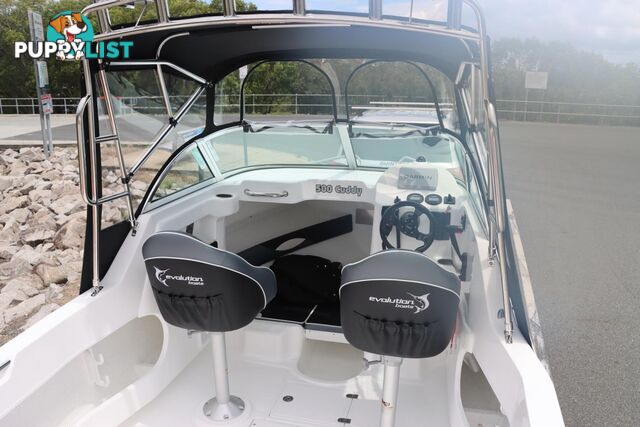 2024 EVOLUTION 500 CUDDY WITH 90HP YAMAHA FOURSTROKE FOR SALE