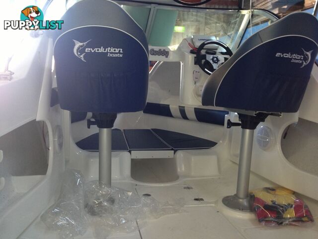 2024 EVOLUTION 500 CUDDY WITH 90HP YAMAHA FOURSTROKE FOR SALE