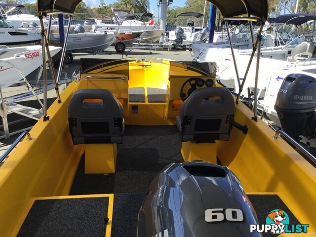 Polycraft 450 Drifter Frontrunner Bowrider + Yamaha F60hp 4-Stroke - Pack 3 for sale online prices