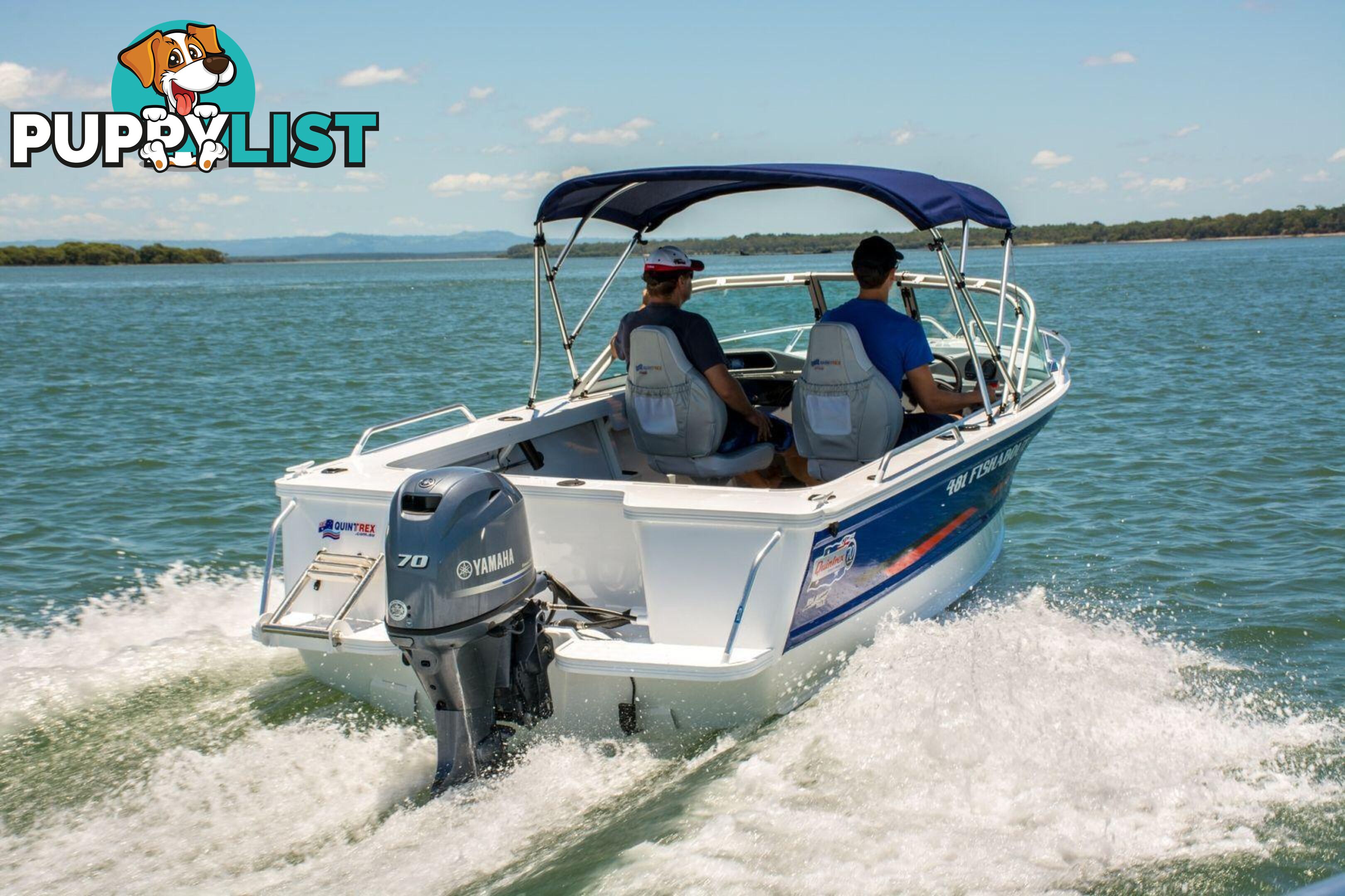 Quintrex 481 Fishabout + Yamaha F70hp 4-Stroke - Pack 1 for sale online prices