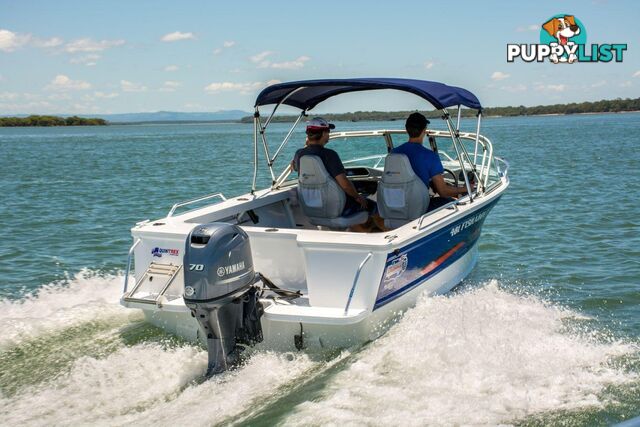 Quintrex 481 Fishabout + Yamaha F70hp 4-Stroke - Pack 1 for sale online prices